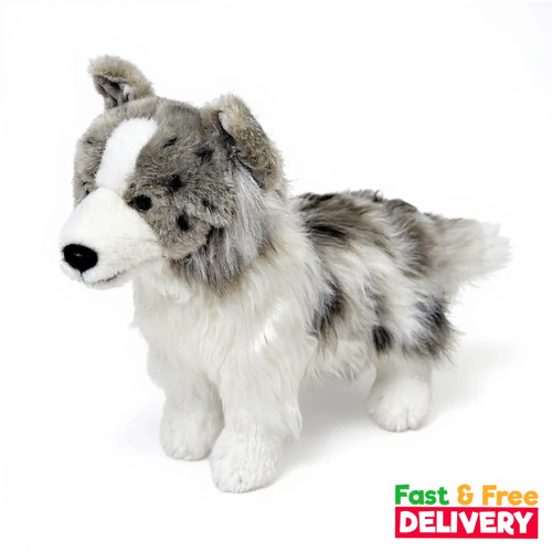 Border collie plush - collie, stuffed