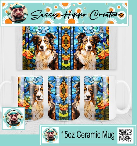 Ceramic coffee mug border - coffee,