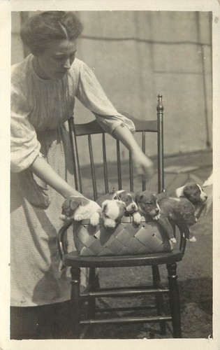 Rppc postcard portrait - rppc,