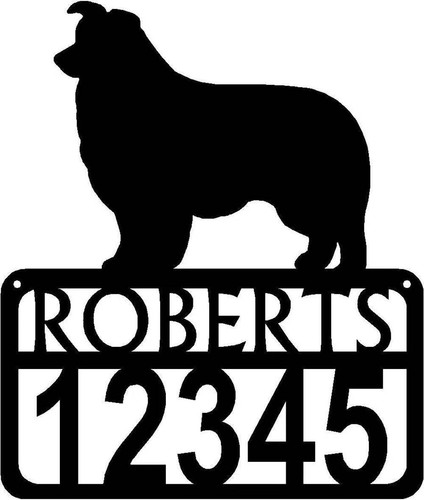 Border collie personalized - border,