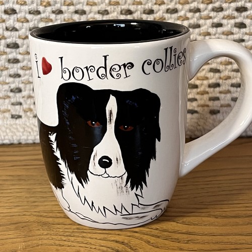 Love border collies white - collies,